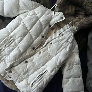 Fur lined hollister jacket